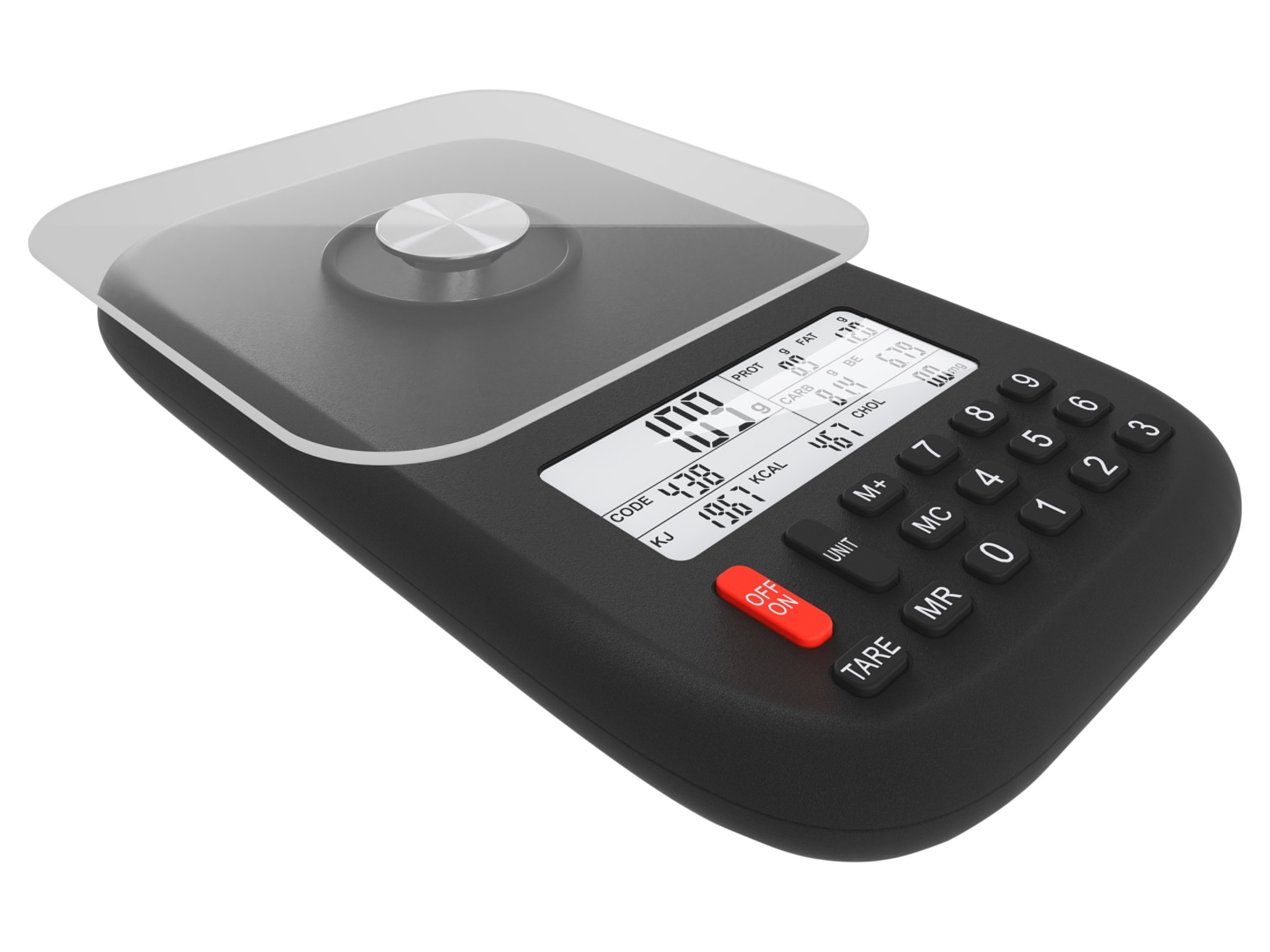 Weinberger Balance de cuisine numérique connectée (noir)