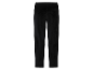 Pantalon en velours côtelé noir.