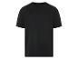 T-shirt noir uni.