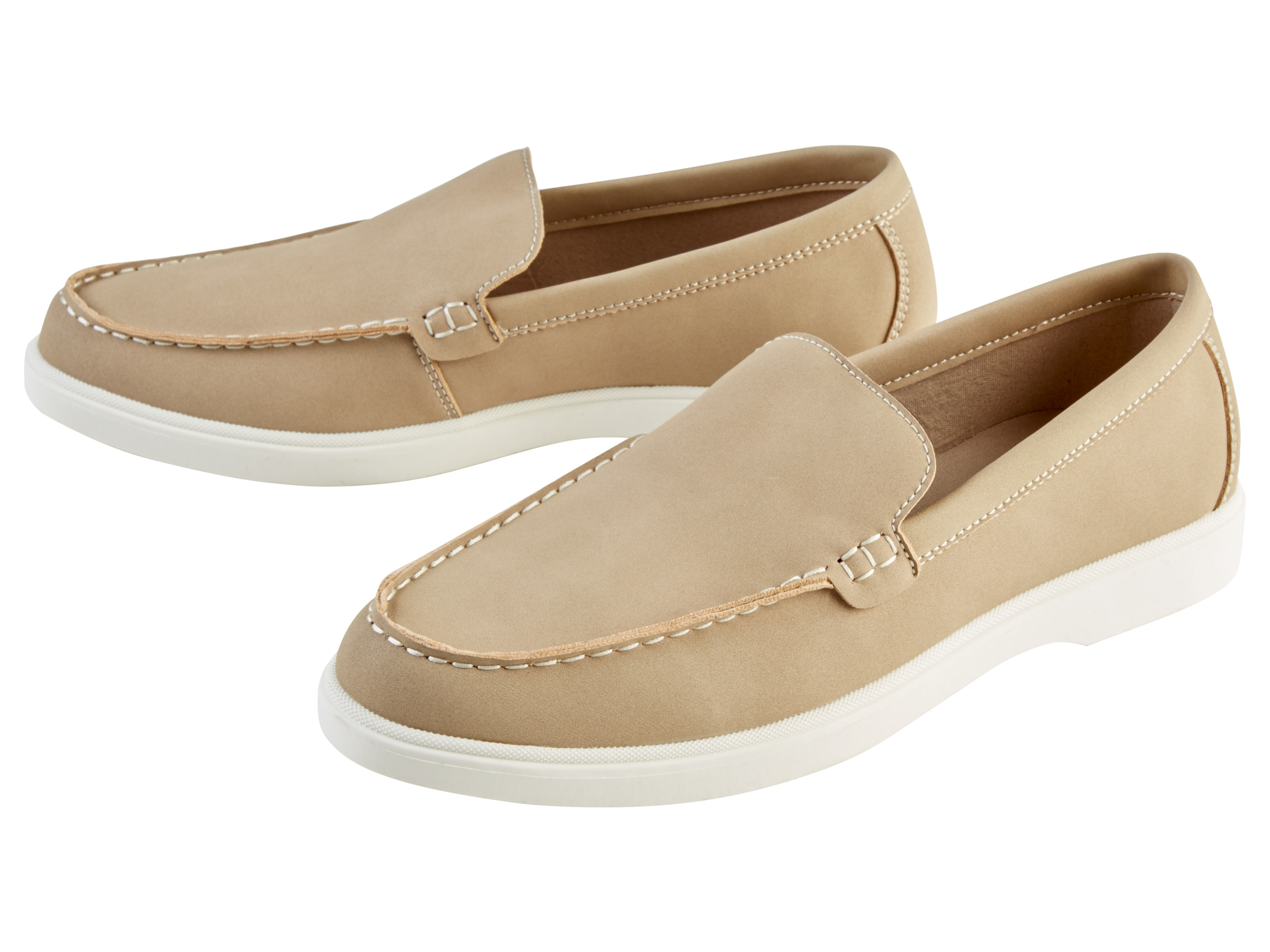 LIVERGY® Mocassins homme (beige, 41)