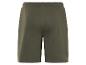 Shorts de jogging vert olive pour homme.