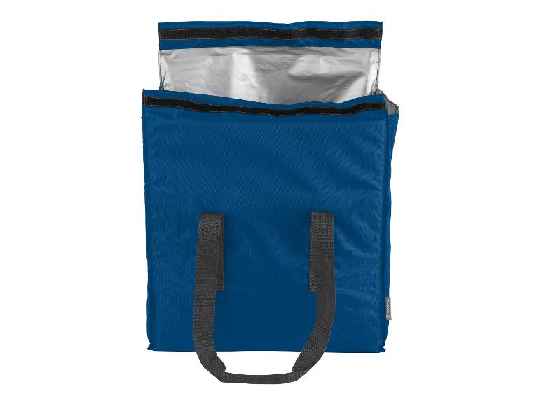 Sac isotherme bleu Topmove avec doublure argentée.