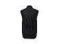 Gilet noir sans manches pour cycliste.
