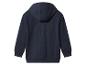 Sweat à capuche bleu marine pour enfants, vue de dos.