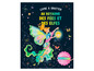 Un livre à gratter illustrant des fées et des elfes.