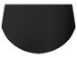 Bas de maillot de bain noir pour femme