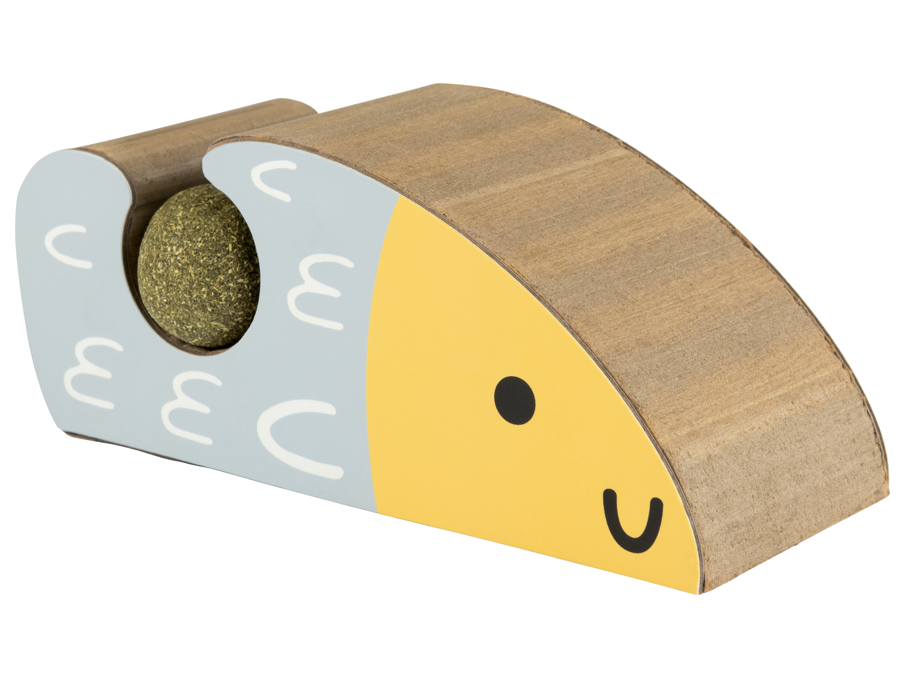 zoofari® Carton griffoir 3 en 1 (impression de poisson)