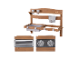 Cuisine en bois Roba pour enfants avec accessoires.