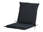 Un coussin de chaise avec dossier et assise