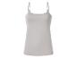 Débardeur gris à fines bretelles