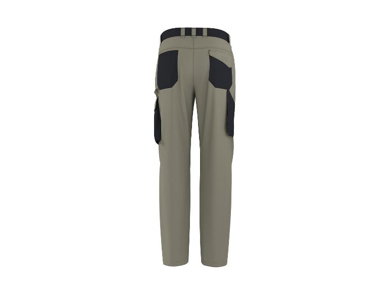Pantalon de travail homme gris et noir, vue arrière