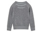 Un t-shirt de sport gris à manches longues avec des détails en mesh.