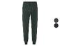 Pantalon de survêtement pour homme de couleur vert foncé avec une taille élastique