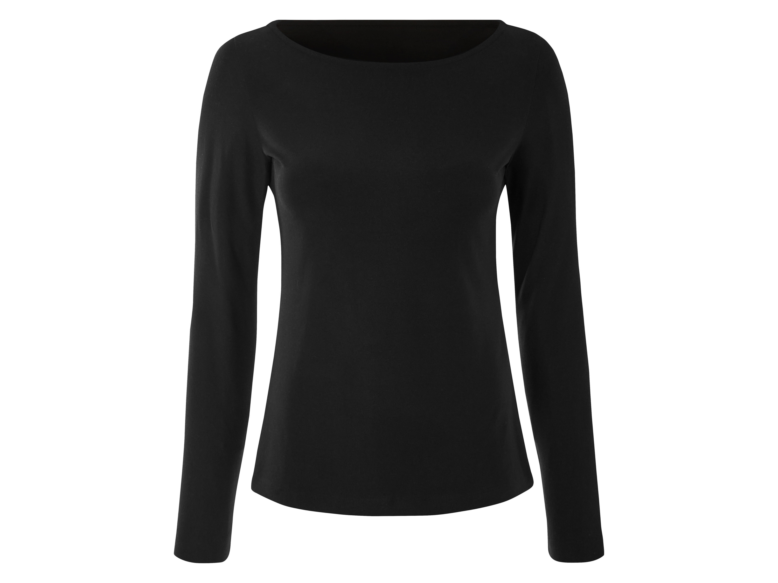 esmara® T-shirt manches longues femme  (noir, S(34/36))
