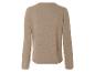 Pull en maille beige à manches longues