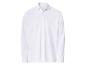 Chemise blanche à manches longues pour homme avec col