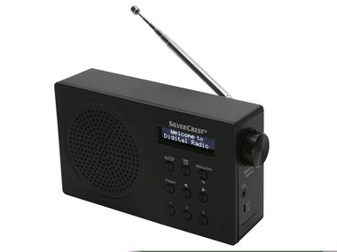 SILVERCREST® Radio sans fil DAB+ SDR 15 A3, avec batterie Li-ion