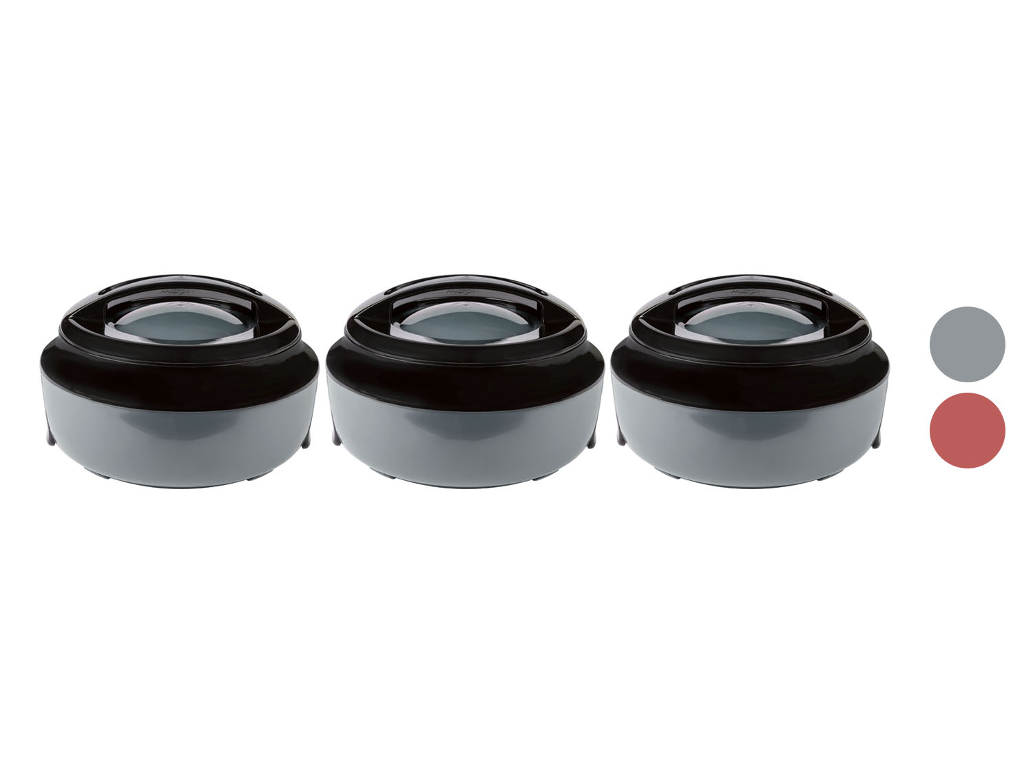 ERNESTO® Lot de 3 bols pour micro-ondes