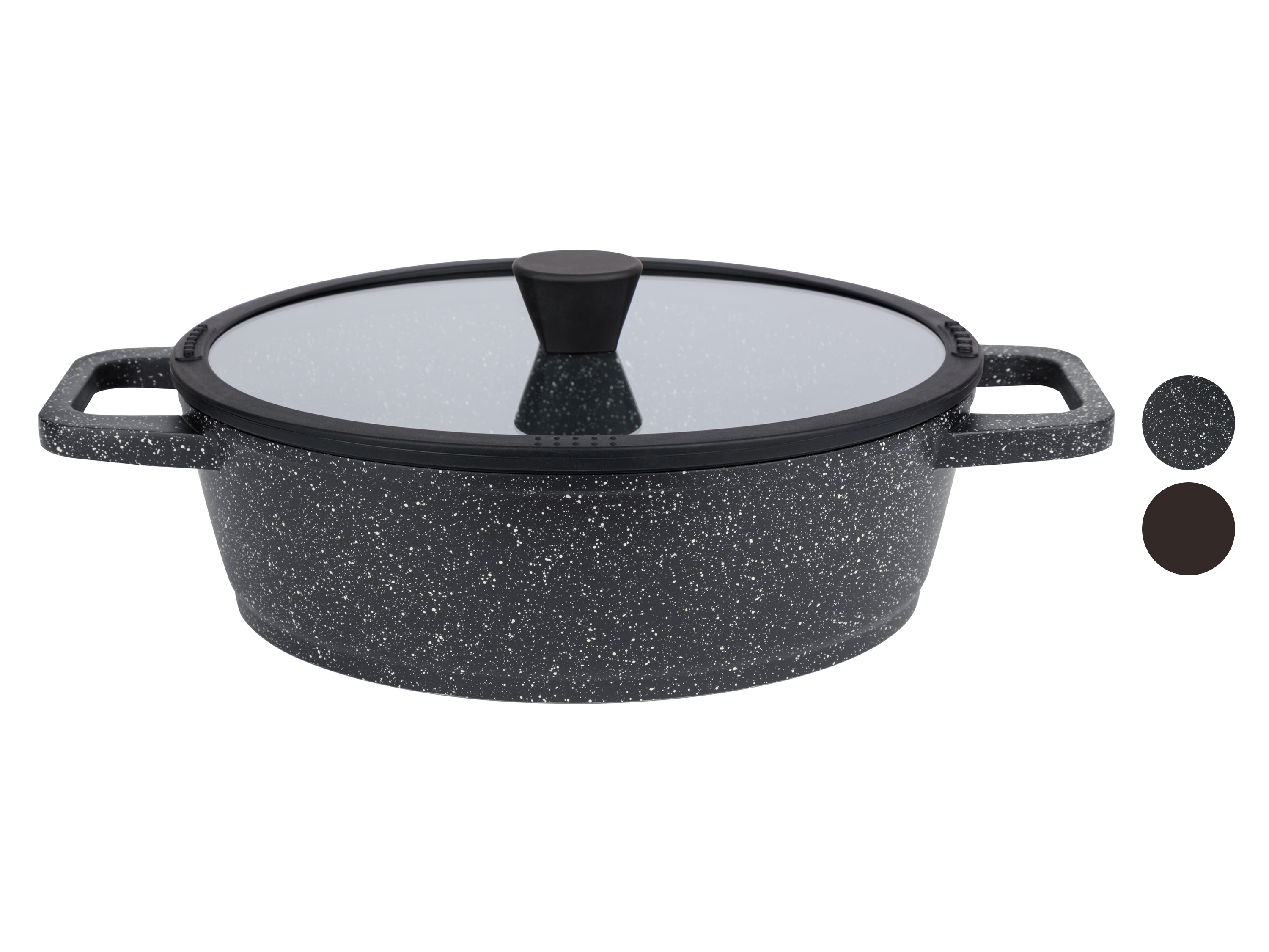 LIVARNO home Casserole en fonte d'aluminium, Ø 28 cm