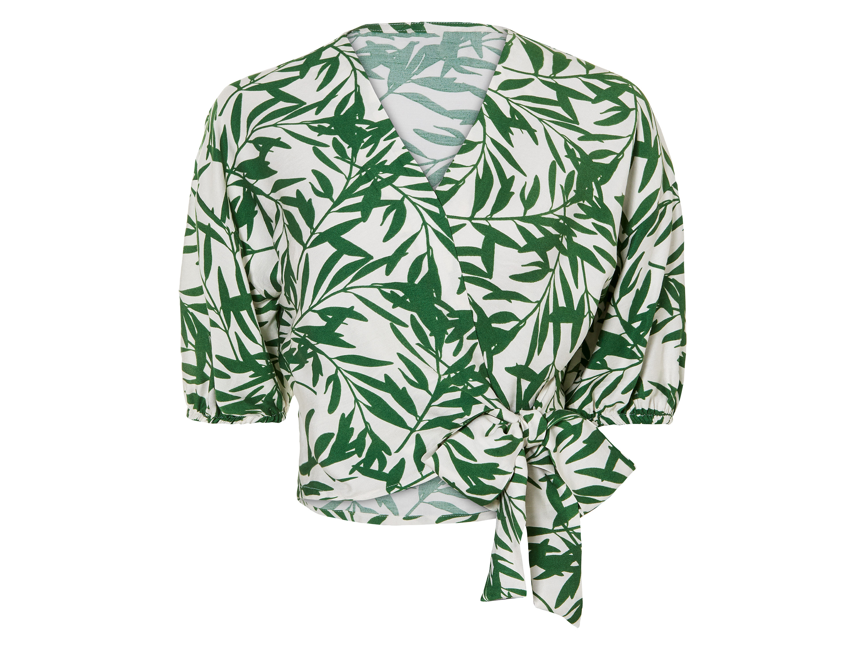 esmara® Cache-cœur femme (beige/vert)