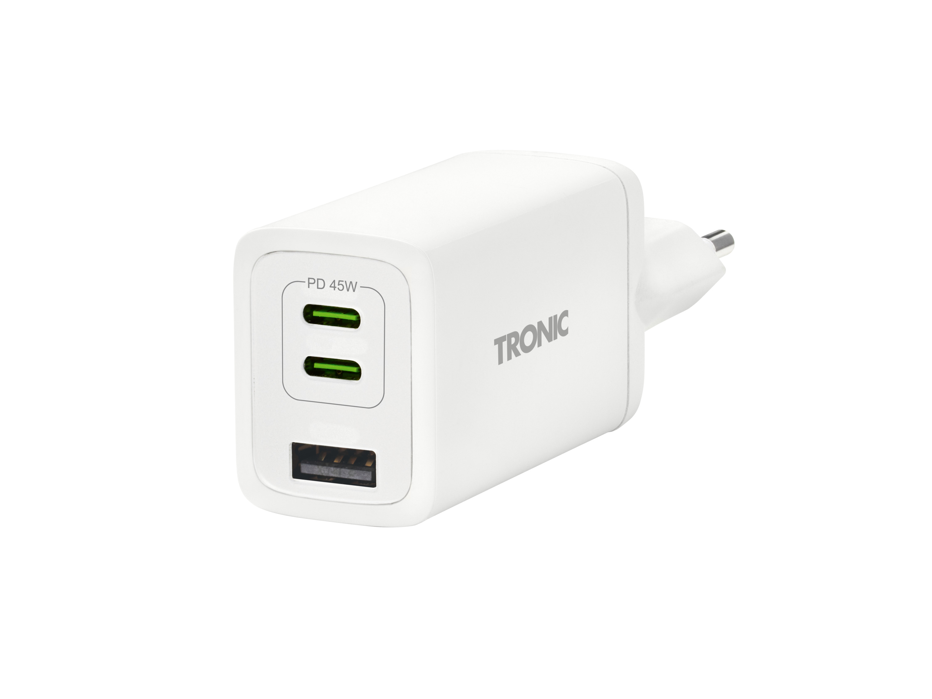 TRONIC® Chargeur rapide smartphone (blanc)