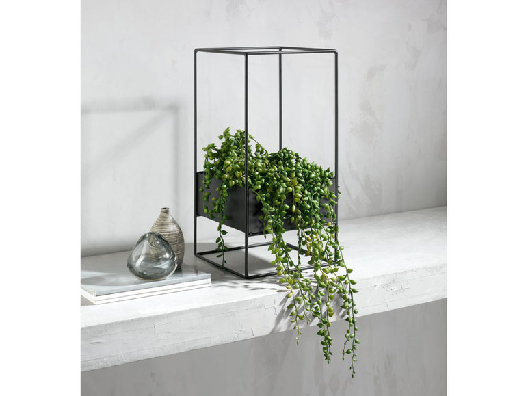 Aller en mode plein écran : LIVARNO home Pot de fleurs avec cadre métallique - Image 9
