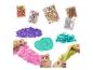 Slime pailleté, slime et perles pour la création.