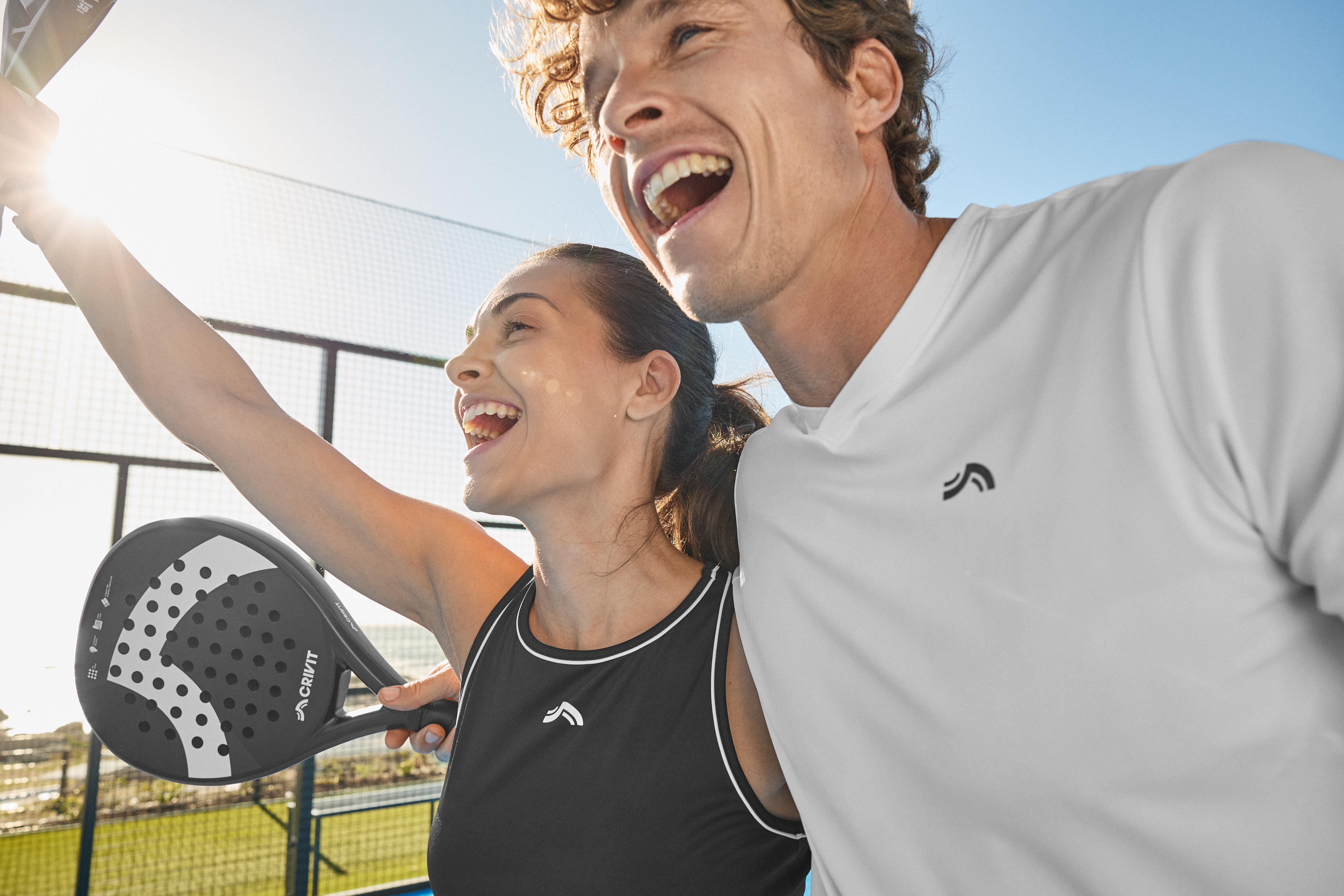 CRIVIT Raquette de padel en fibre de verre Comfort - 7