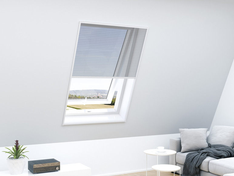 Aller en mode plein écran : LIVARNO home Moustiquaire pour fenêtre de toit, 110 x 160 cm - Image 1