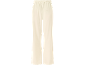 Pantalon crème avec taille élastique