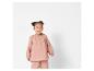 Ensemble haut et bas rose pour enfant, style bohème.