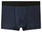 Caleçon boxer homme bleu marine avec ceinture élastique noire