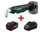 Coffret visseuse à chocs Parkside avec batterie et chargeur.