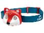 Lampe frontale Crivit en forme de renard pour enfant.