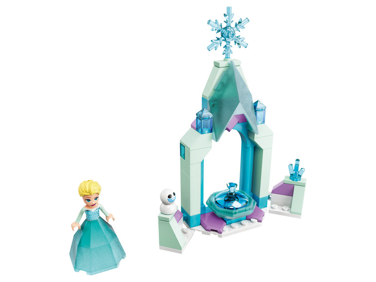Aller en mode plein écran : LEGO® Disney Princess™ La cour du château d'Elsa - Image 3