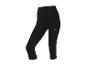 Leggings de sport noirs trois quarts.