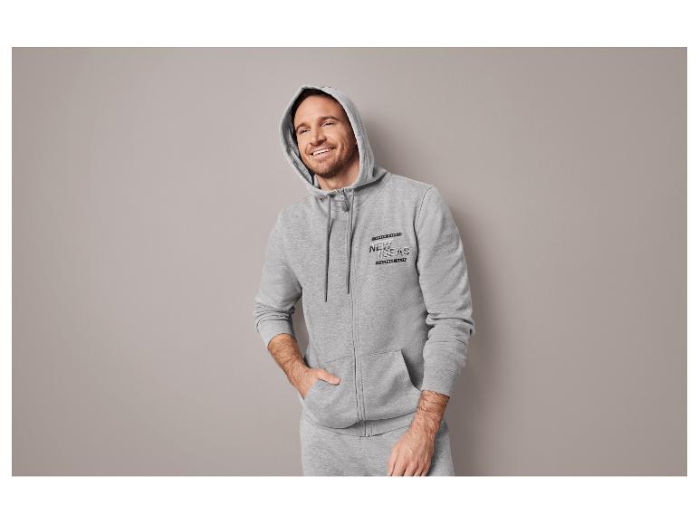 Sweat molletonné homme