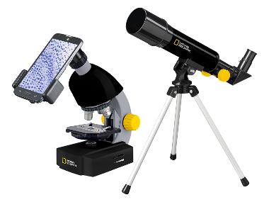 National Geographic Set télescope et microscope