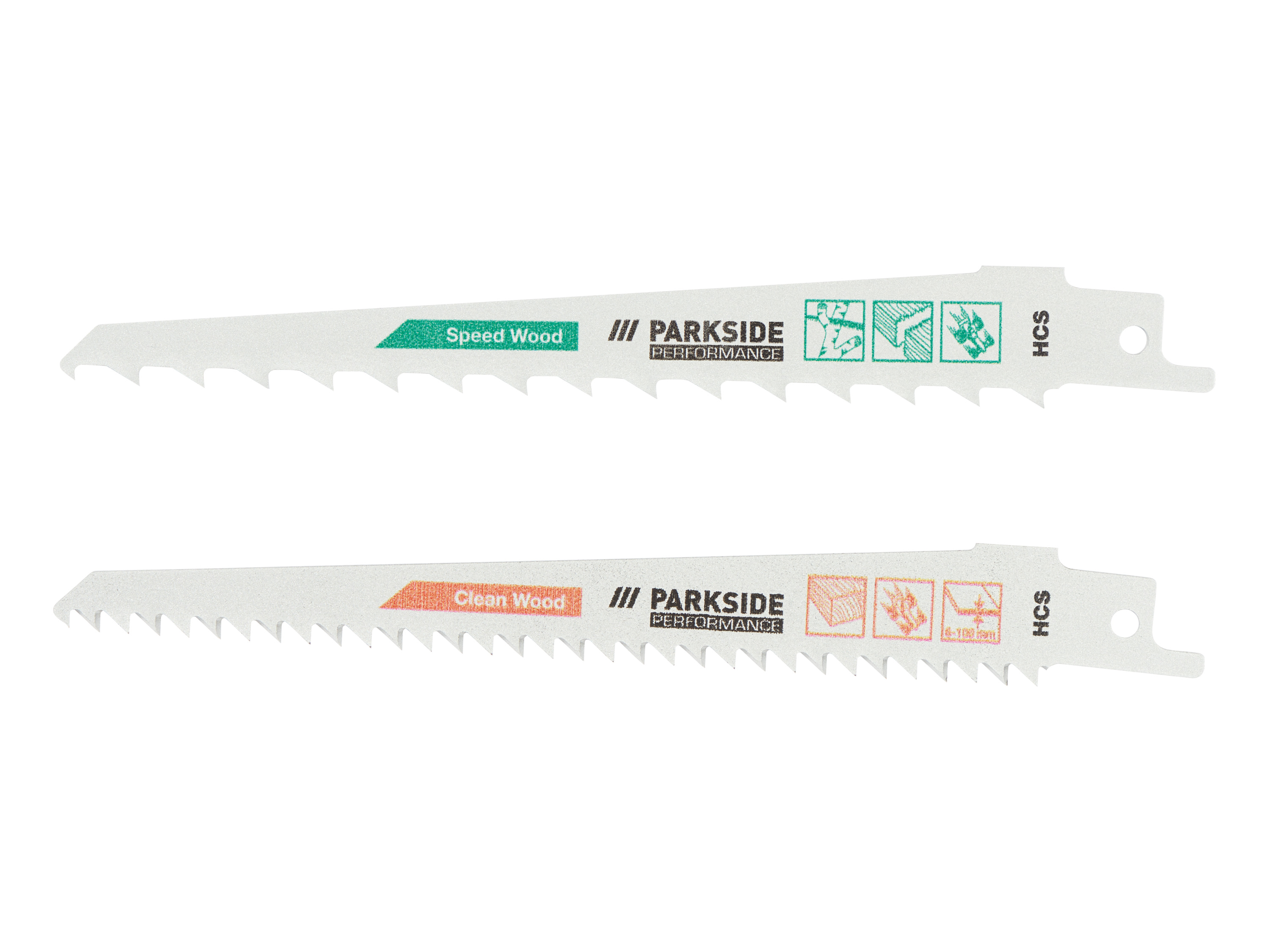 PARKSIDE PERFORMANCE® Set de lames de scie sabre PFSZP 3 A1 (bois vert)