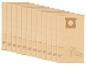 Lots de sacs d'aspirateur Parkside en papier kraft.