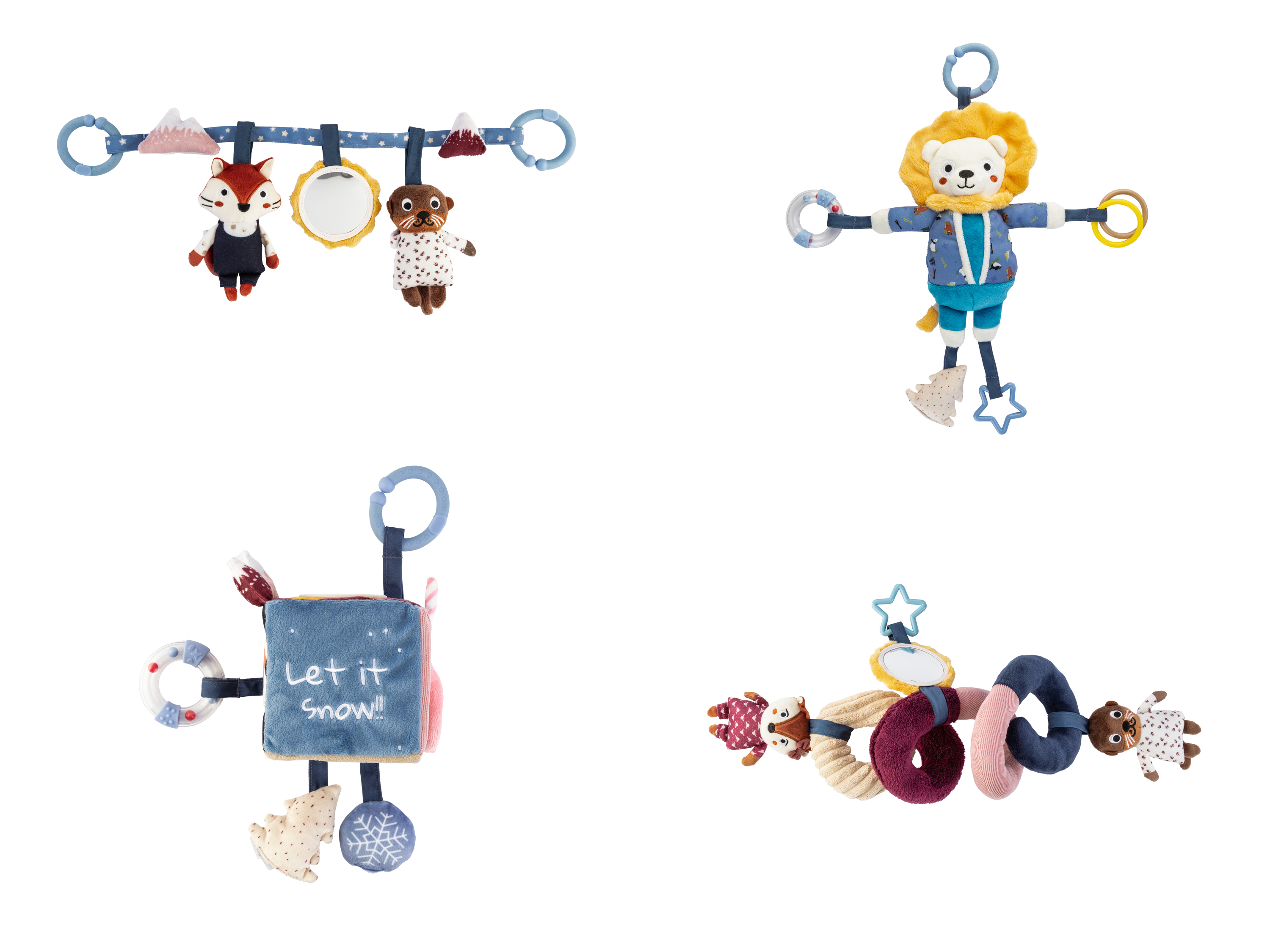 lupilu® Jouets à fixer pour bébé
