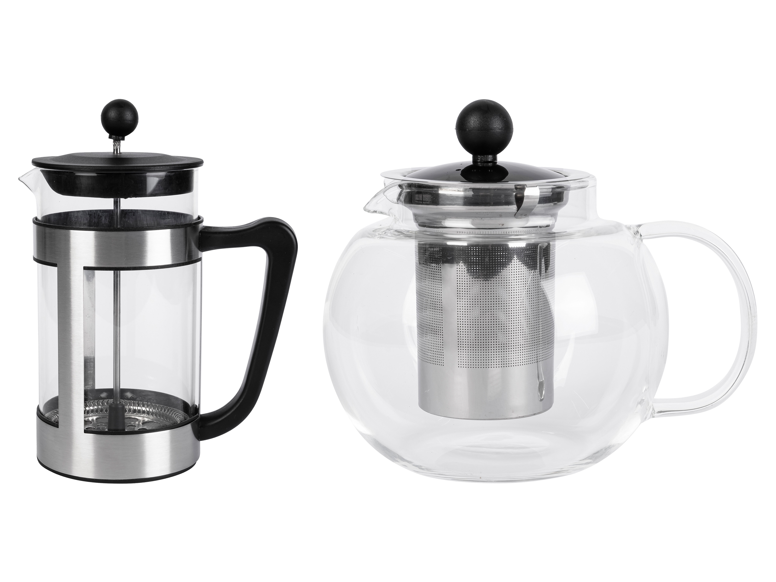 ERNESTO® Cafetière ou théière en verre