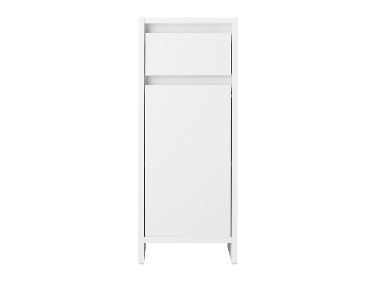 Aller en mode plein écran : LIVARNO home Armoire latérale de salle de bains Oslo, 32 x 80 x 28 cm, blanche - Image 8