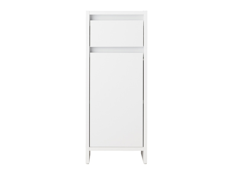 Armoire latérale de salle de bains Oslo, 32 x 80 x 28 cm, blanche