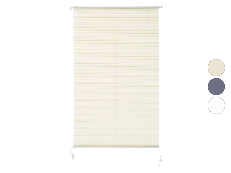 Aller en mode plein écran : Store plissé pour fenêtre, 75 x 130 cm - Image 1