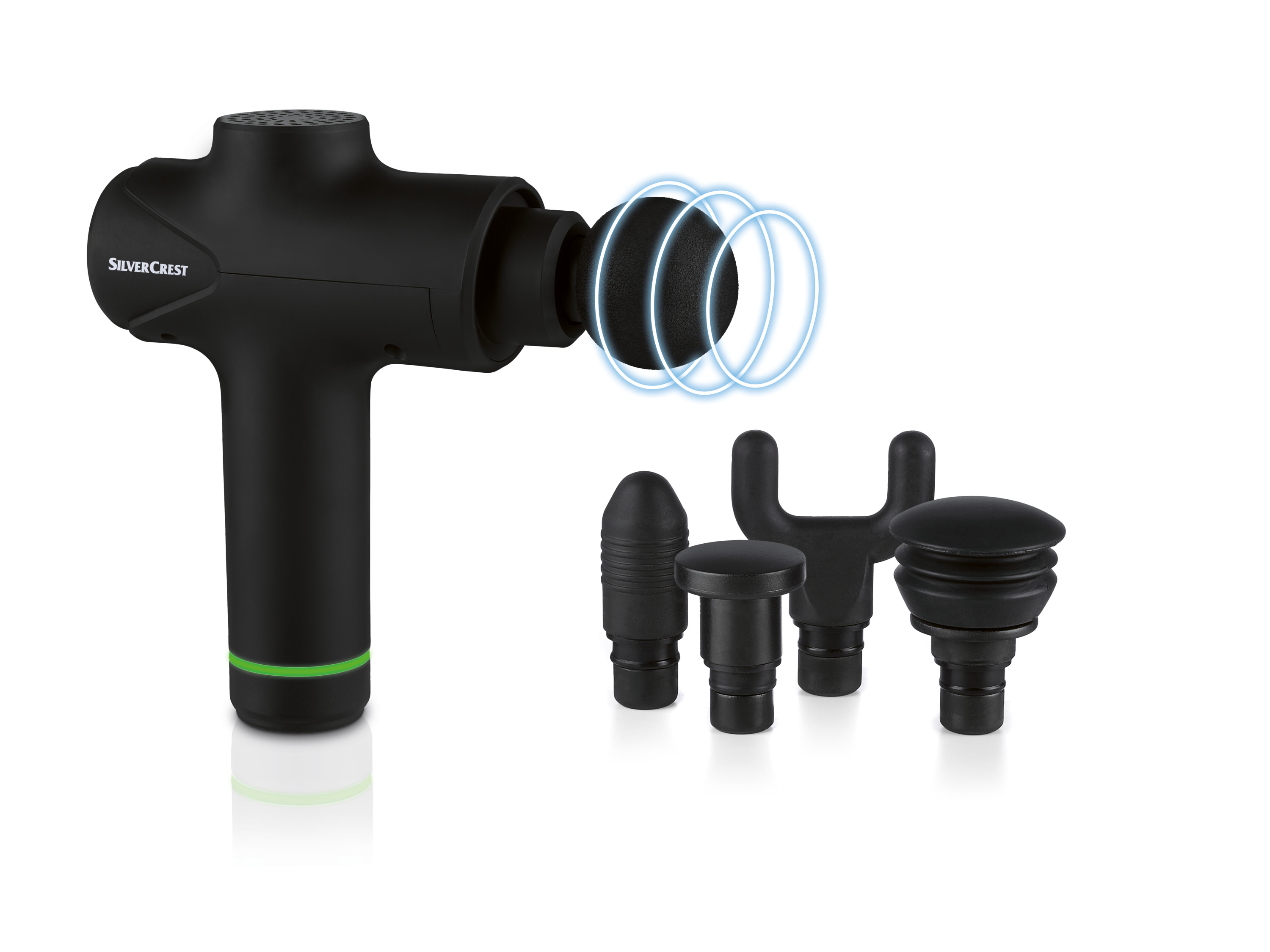 SILVERCREST® PERSONAL CARE Pistolet de massage SSMGB C2