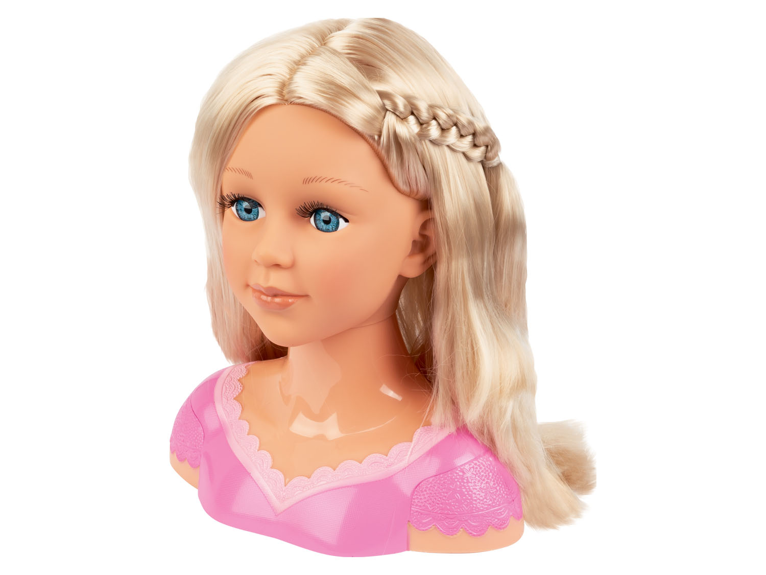 BAYER DESIGN Tête à coiffer et maquiller Charlene Super Model blonde - vue 3