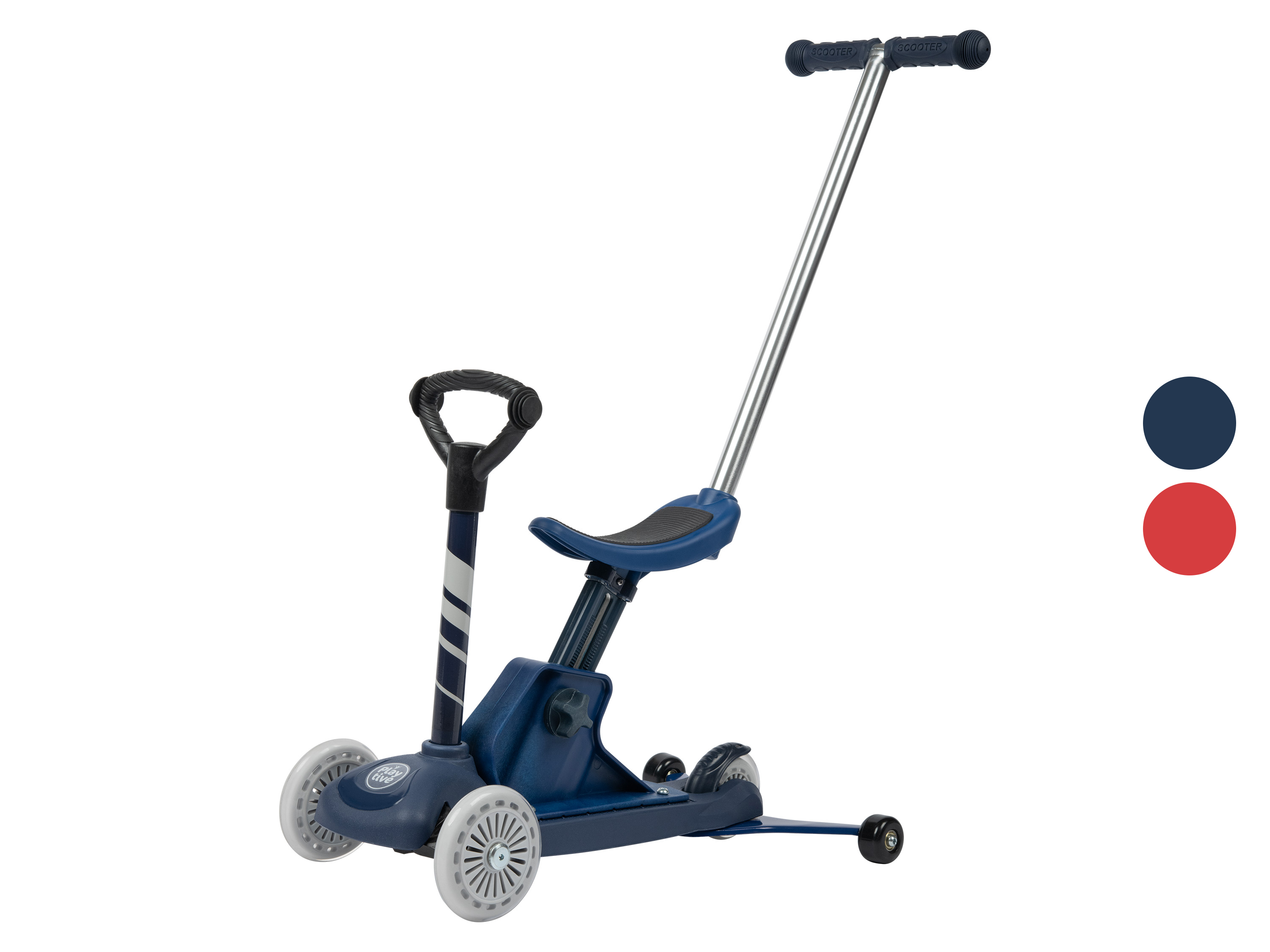 Playtive Trottinette 4 en 1 enfant