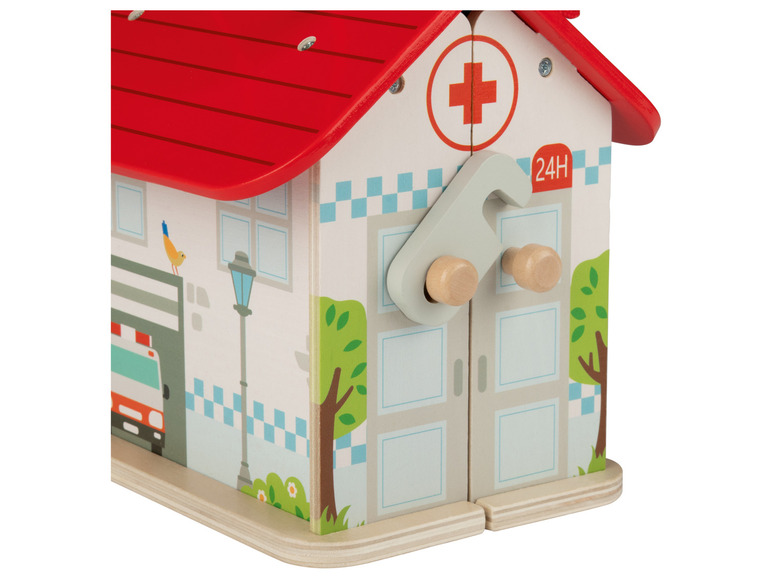 Aller en mode plein écran : Set de jeu transportable en bois - Image 18