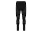 Legging de sport noir avec des détails gris foncé